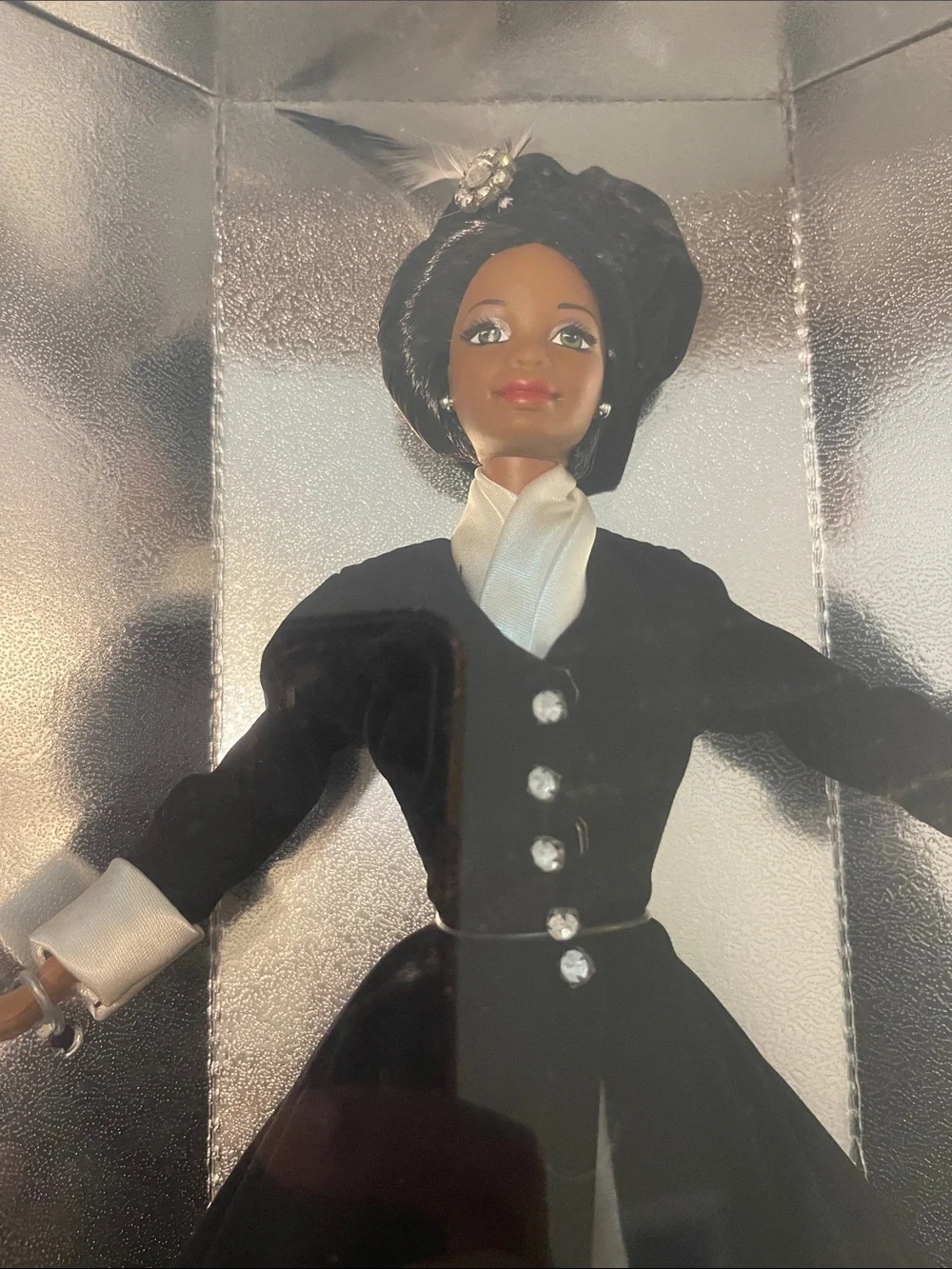 Barbie Black and White Collector Doll in Elegant Gown